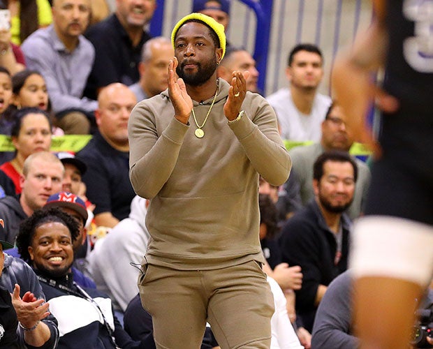 Dwyane Wade liked what he saw from son Zaire and his Sierra Canyon teammates.