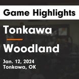 Basketball Game Recap: Woodland Cougars vs. Pawhuska Huskies