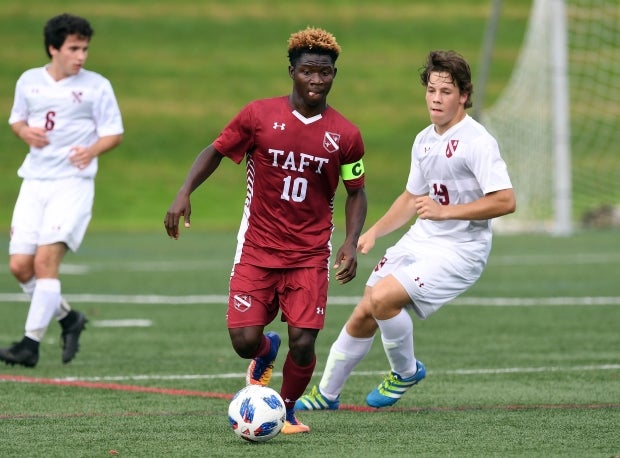 Sammed Bawa in action last October against The Gunnery.