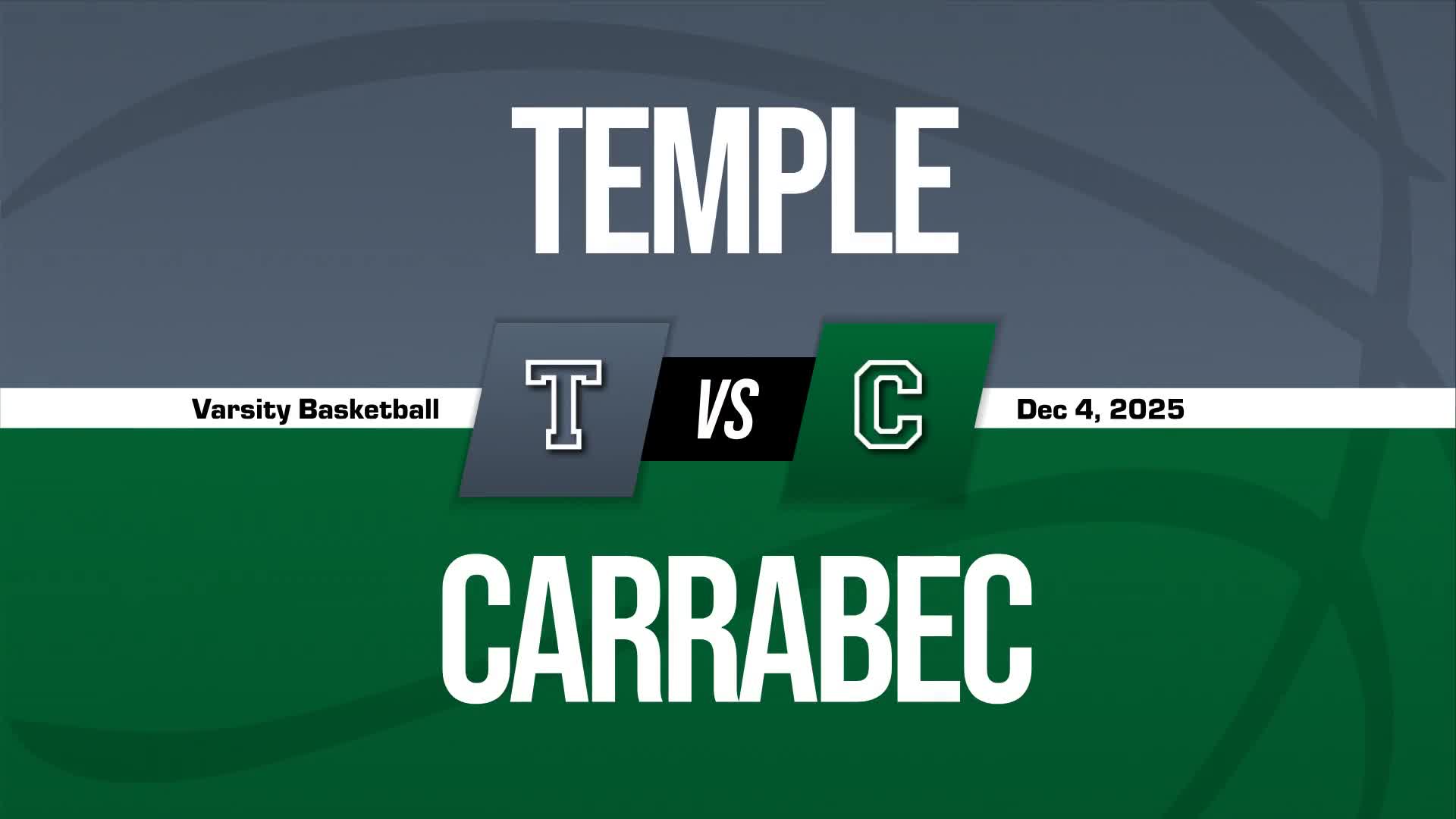 Basketball Game Preview: Temple Academy Bereans vs. Richmond Bob