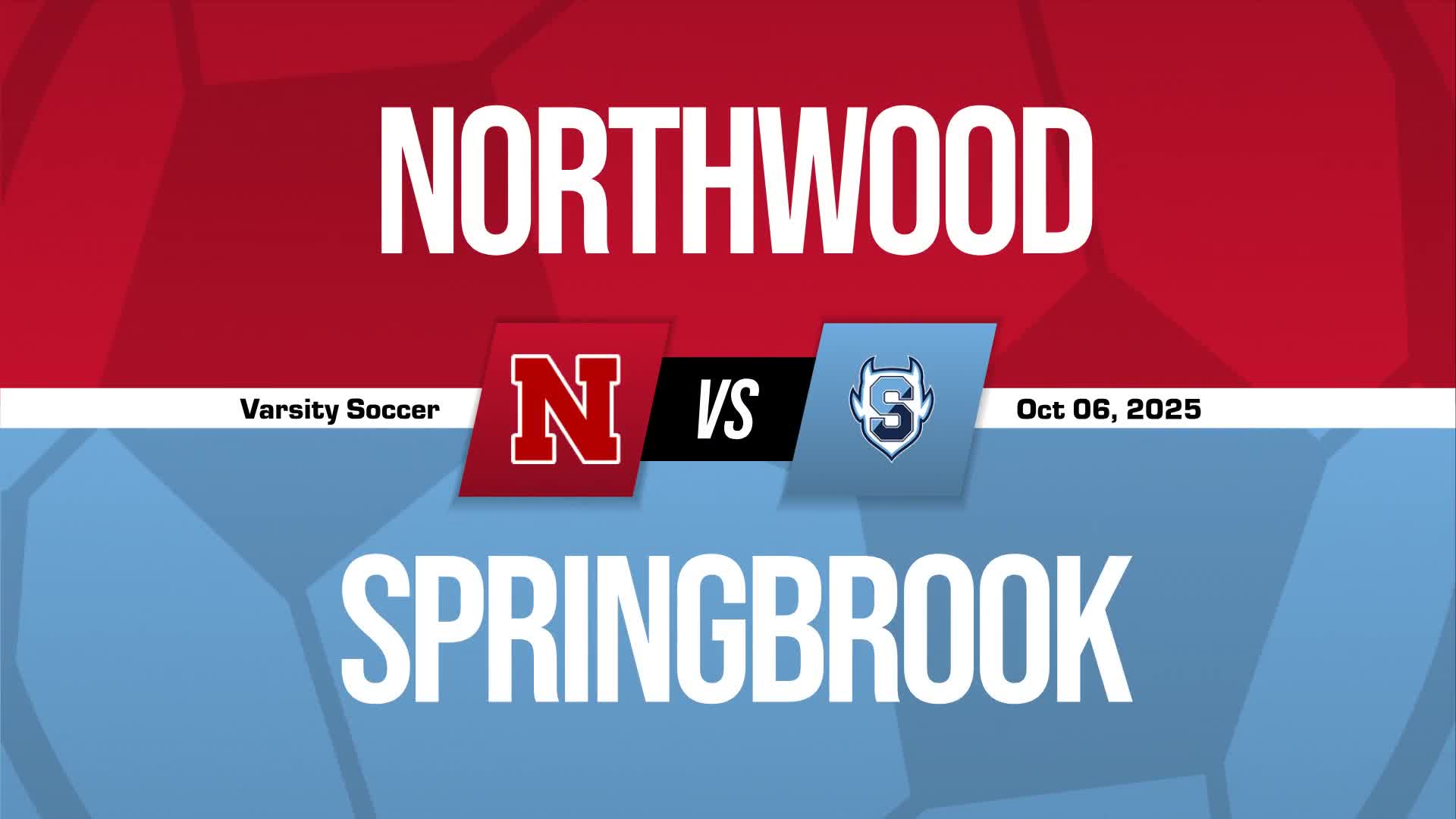 Soccer Recap: Northwood Has No Trouble Against Springbrook