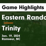 Eastern Randolph wins going away against Trinity