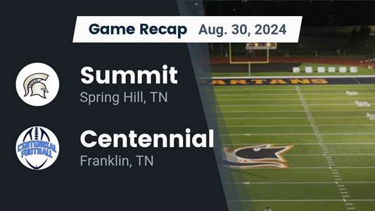 Football Game Recap: Centennial Victorious