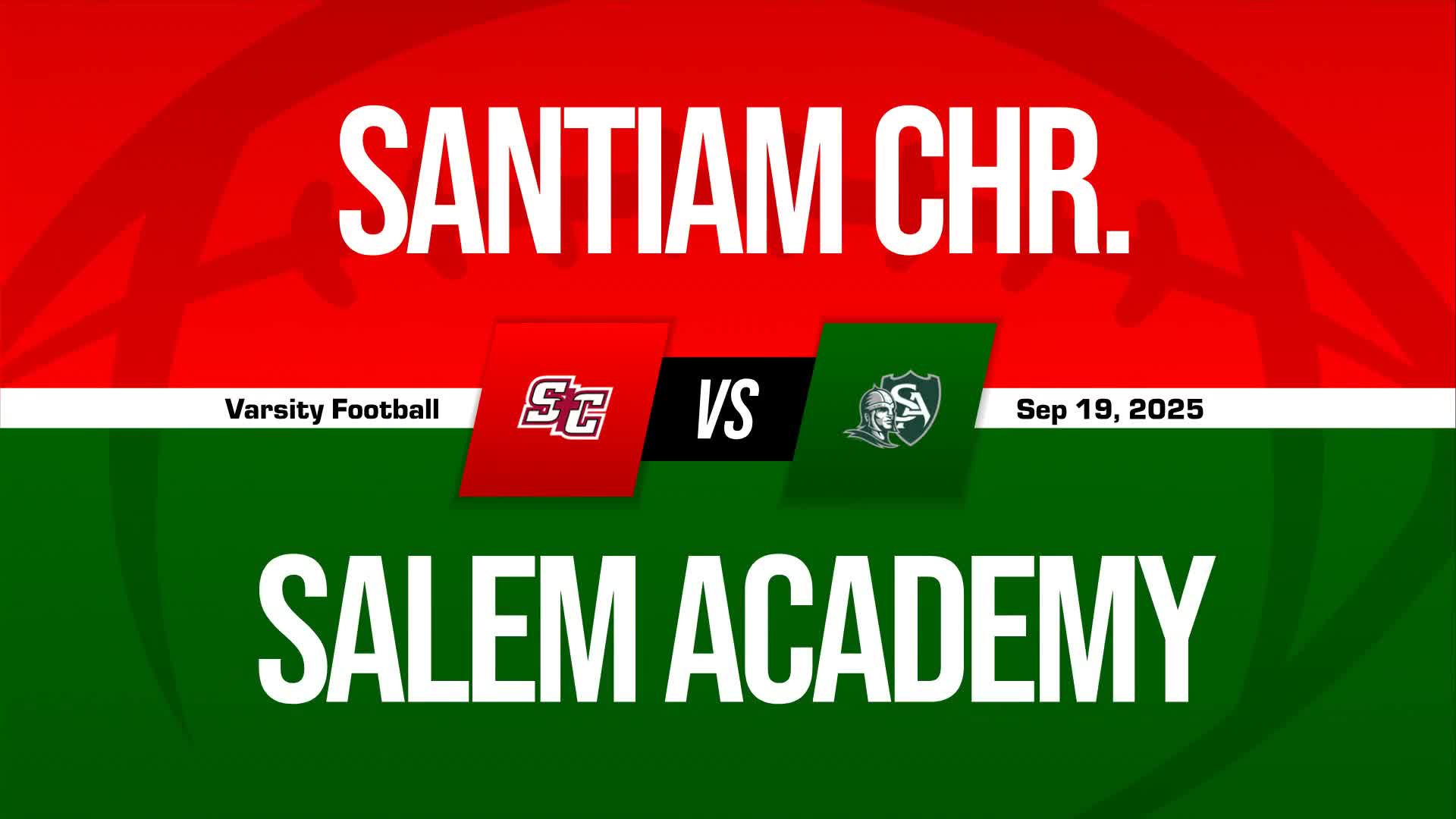 Football Recap: Salem Academy Victorious