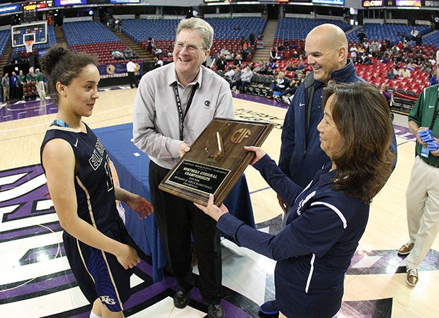 Roger Blake, who will turn 65 in two weeks, loves nothing more than rewarding student athletes.