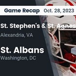 Football Game Recap: St. Stephen&#39;s &amp; St. Agnes Saints vs. St. Albans Bulldogs
