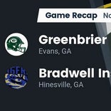 Football Game Recap: Bradwell Institute Tigers vs. Greenbrier Wolfpack