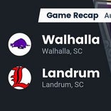 Football Game Recap: Landrum vs. Walhalla