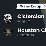 Football Game Recap: Cistercian Hawks vs. Houston Christian Mustangs