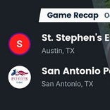 San Antonio Patriots HomeSchool vs. St. Stephen&#39;s Episcopal