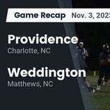 Football Game Recap: Providence Panthers vs. Weddington Warriors