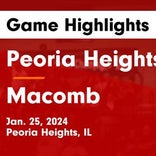 Basketball Game Recap: Peoria Heights Patriots vs. Gibson City-Melvin-Sibley Falcons