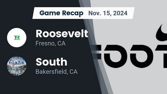 Football Recap: Make It Five in a Row for Roosevelt