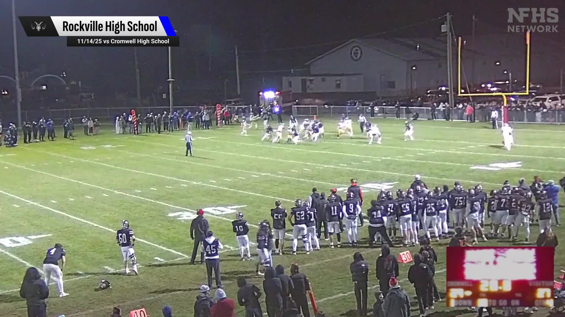 Football Recap: Holy Cross Takes Down Rockville in a Playoff Battle + How To Watch
