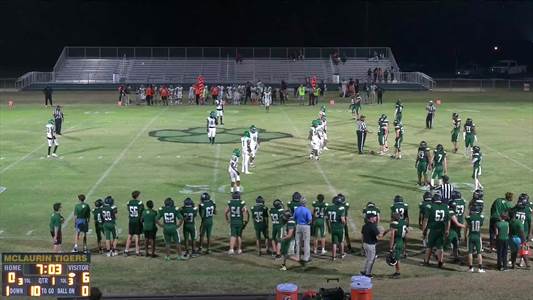 Baseball Game Preview: McLaurin Tigers vs. Wesson Cobras