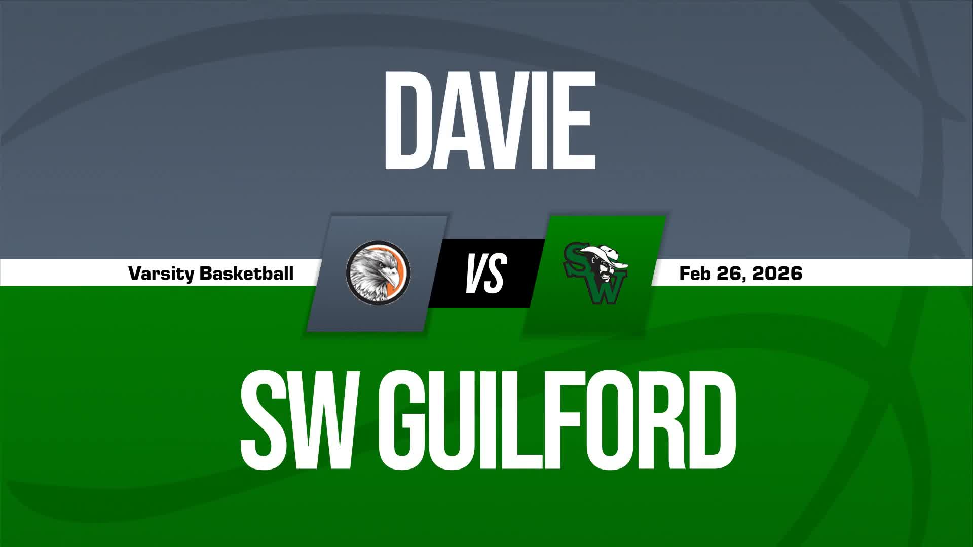 Basketball Recap: Wesley Oxce's Big Game Can't Quite Lead Southwest Guilford over Davie County + How To Watch