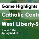 Basketball Game Recap: Catholic Central Irish vs. West Liberty-Salem Tigers