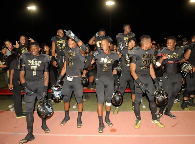 Long Beach Poly, spurred by a playoff win over Servite, is back in the State Bowl Game Rankings.