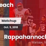 Football Game Recap: Colonial Beach vs. Rappahannock