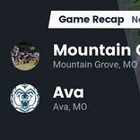 Football Game Recap: Mountain Grove Panthers vs. Ava Bears