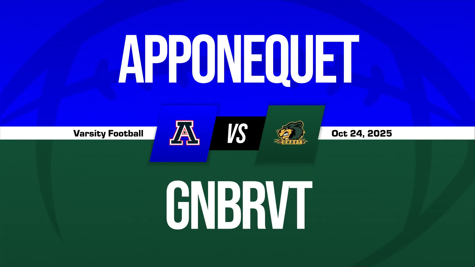 Football Recap: Apponequet Regional Sets Scoring Season-High Against Greater New Bedford RVT + How To Watch