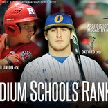 Final medium schools baseball rankings