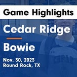 Bowie vs. Cedar Ridge