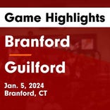 Basketball Game Recap: Branford Hornets vs. Guilford Grizzlies
