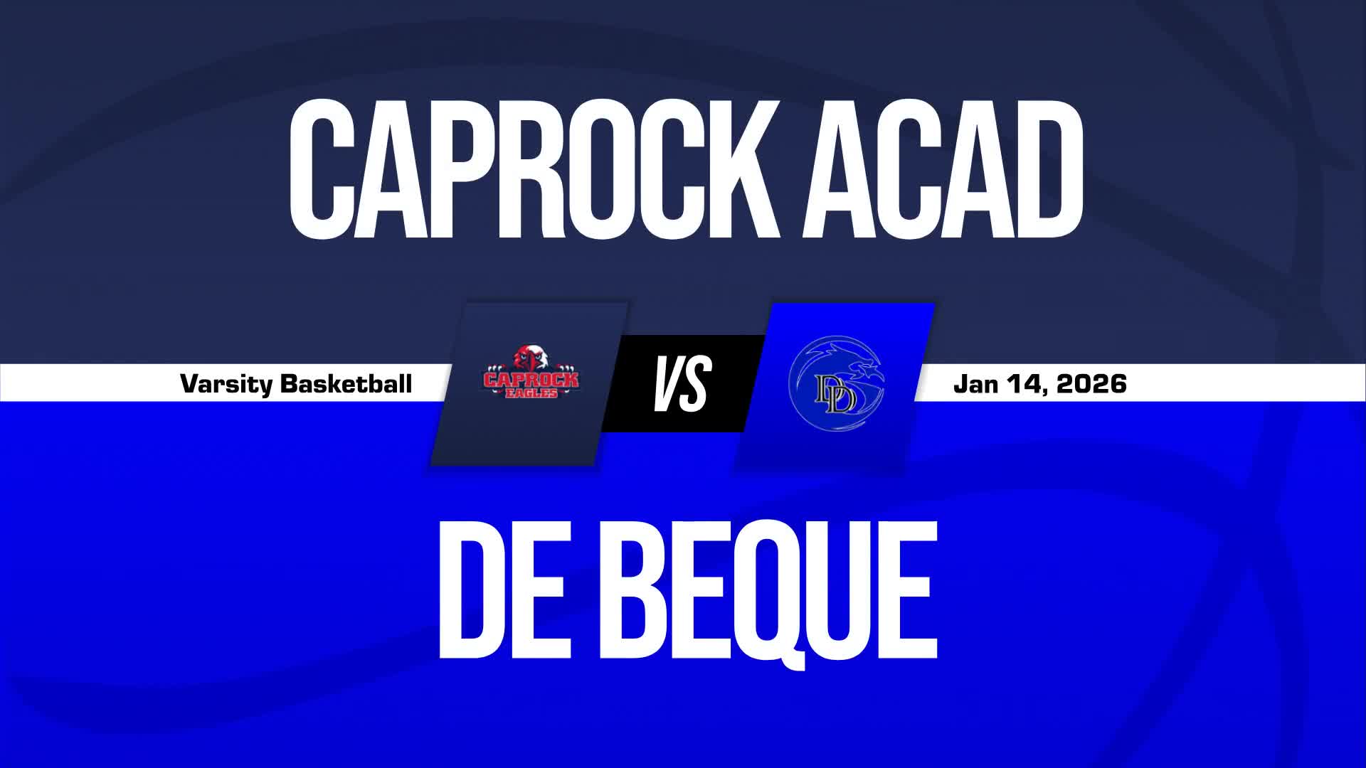 Basketball Recap: Burke Largent's Big Game Can't Quite Lead De Beque over Caprock Academy + How To Watch