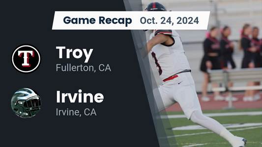 Football Recap: Irvine Comes Up Short