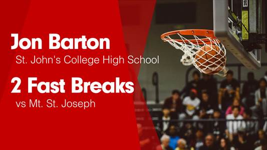 Jon Barton Game Report: vs Brennan