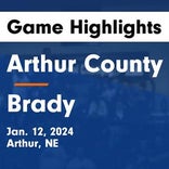 Arthur County comes up short despite  Jaedin Johns' dominant performance