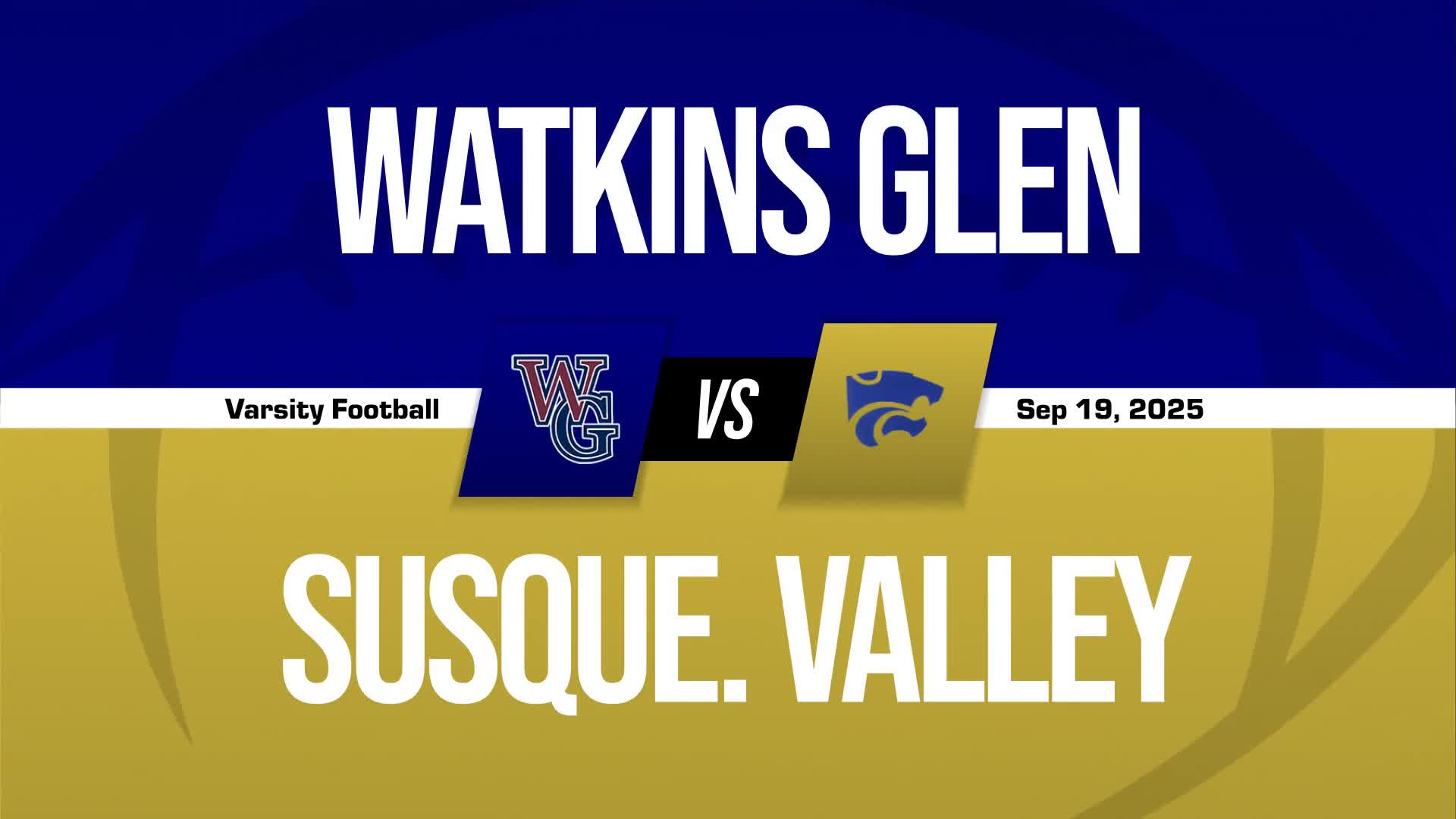 Football Recap: Watkins Glen Comes Up Short + How To Watch