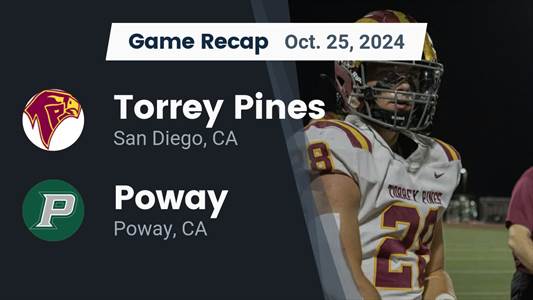 Football Recap: Poway Comes Up Short Despite  Luke Jorgensen's S