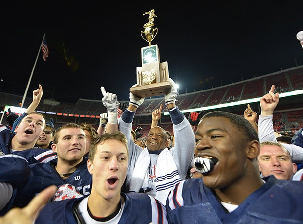 Hartley became the 12th team in Ohio history to win four state football titles.