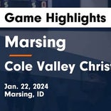 Basketball Game Preview: Marsing Huskies vs. Cole Valley Christian Chargers