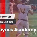 Football Game Recap: Pearl River vs. Haynes Academy