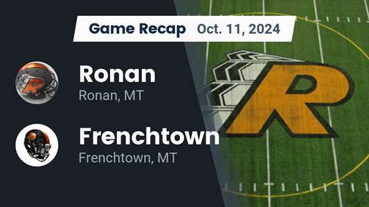 Football Game Preview: Ronan Chiefs vs. Park Rangers