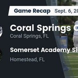 Football Game Recap: Coral Glades vs. Coral Springs Charter
