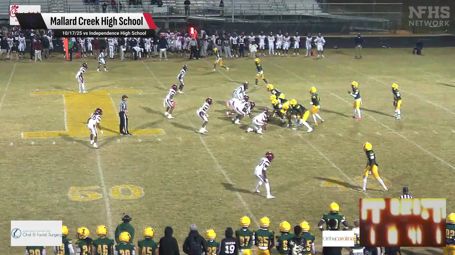 Football Recap: Mallard Creek Drops Season-High Score on Butler + How To Watch