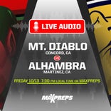 LISTEN LIVE Tonight Mt. Diablo at Alhambra