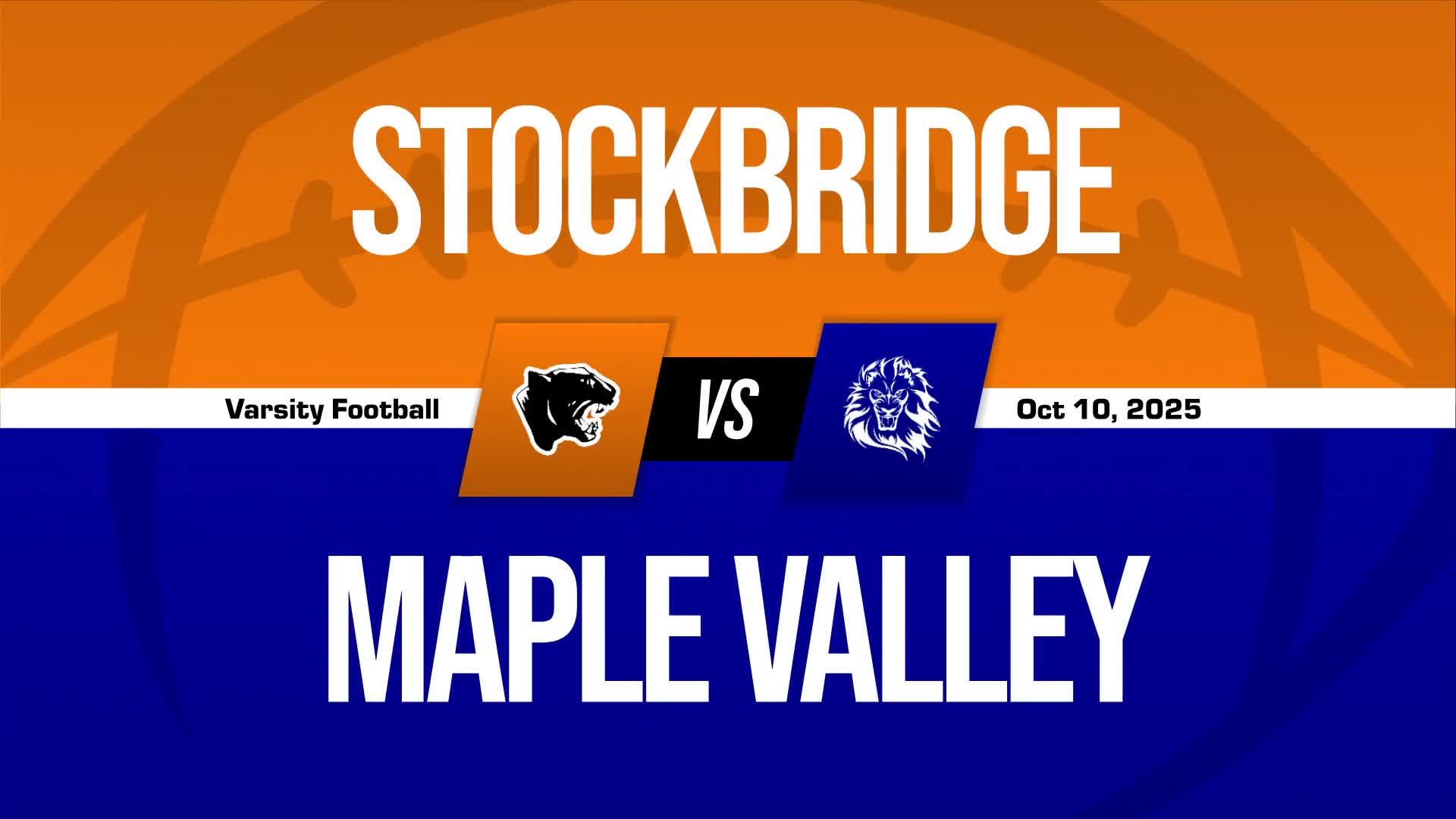 Football Game Preview: Stockbridge Panthers vs. White Pigeon Chiefs + How To Watch