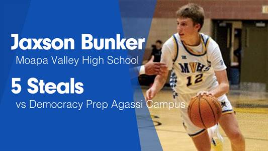 Jaxson Bunker Game Report: @ Pahrump Valley