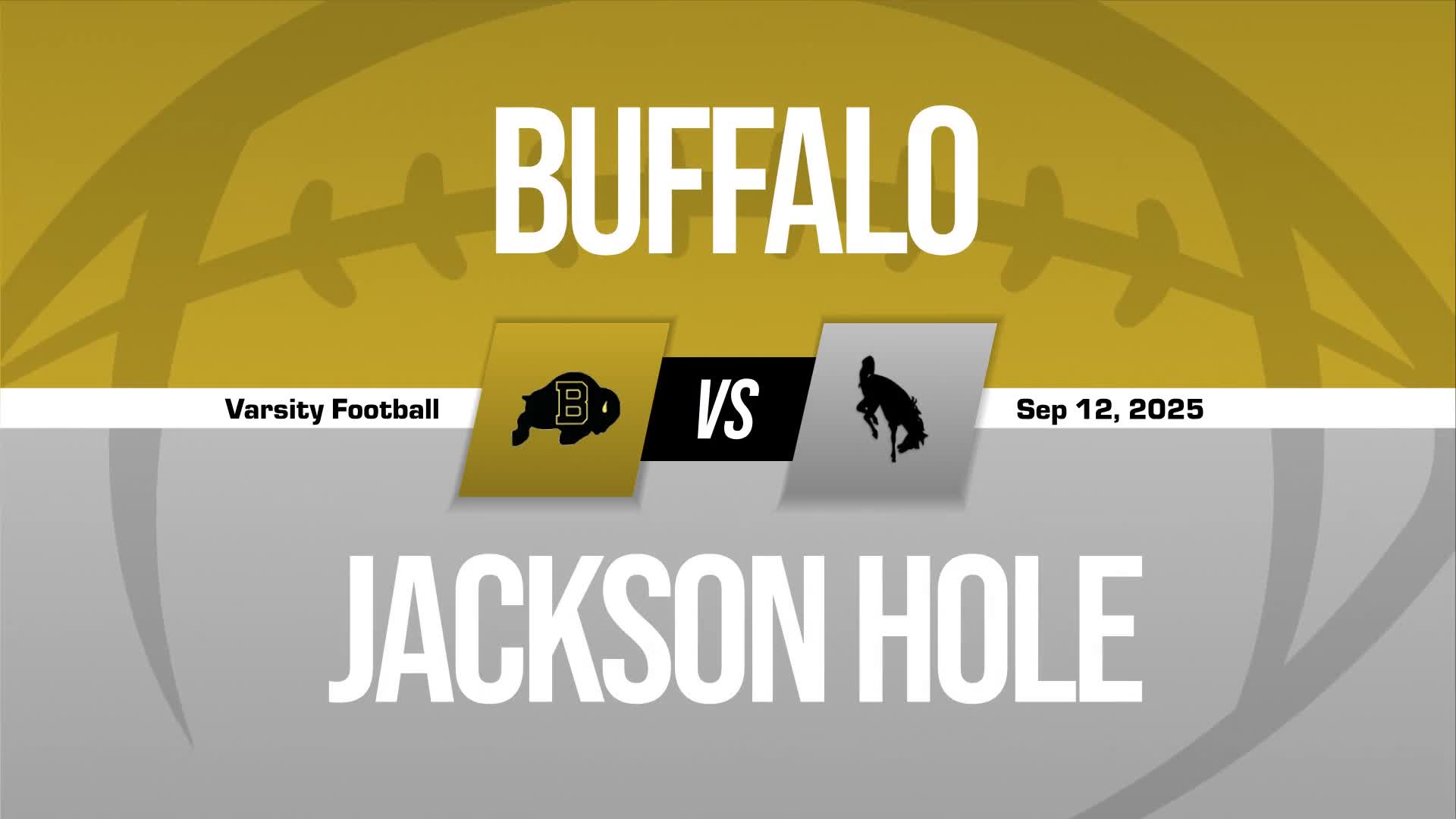 Football Game Preview: Buffalo Bison vs. Riverton Wolverines + How To Watch