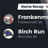 Football Game Recap: Birch Run Panthers vs. Frankenmuth Eagles