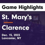 Clarence wins going away against St. Mary's