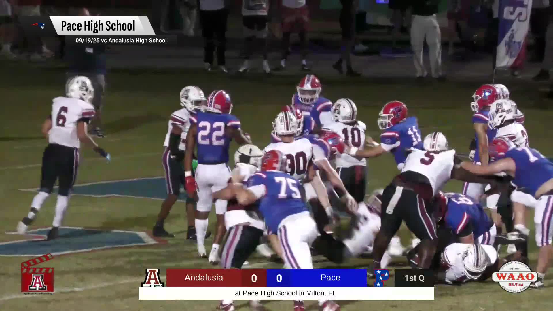 Football Recap: Brody White Leads Tate's Defense  on Friday