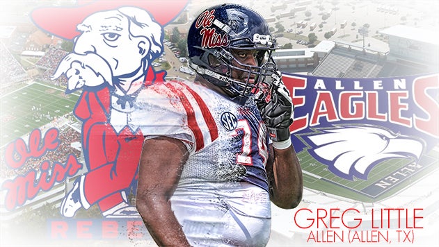 Greg Little is heading to Ole Miss.