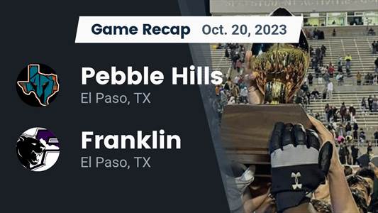Football Game Recap: Franklin Cougars vs. Pebble Hills Spartans