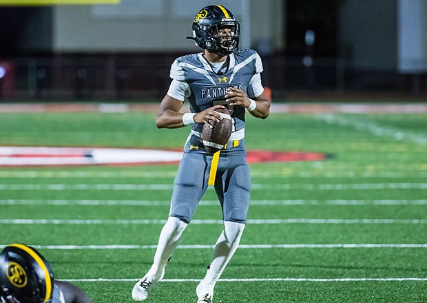 St. Frances Academy quarterback Michael Van Buren fielded nearly 20 FBS offers before committing to Oregon last month. (Photo: Brian Bautista)